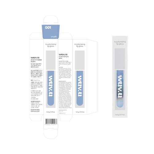 Glossy Lip Stain ? Plumping Hydrating Lip Oil Tint with Hyaluronic Acid & Peptide Complex ? Non-Sticky High Shine Pigmented Finish ? So Baby (Peach) 0.11 oz.