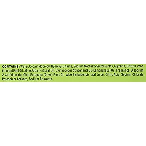 Liquid Hand Soap Refill, Cruelty Free and Biodegradable Formula, Herbal Free, Mass Skin Care, Non-Drying, Softening Cleanser, Lemon Verbena Scent, 33 OZ Each Pack, Pack of 2
