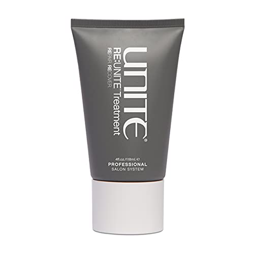 UNITE Hair ? RE:UNITE Treatment ? Strengthening & Reparative Treatment for Damaged or Over-Processed Hair ? Restores Strength, Softness & Elasticity ? Vegan & Paraben-Free, 4 Oz