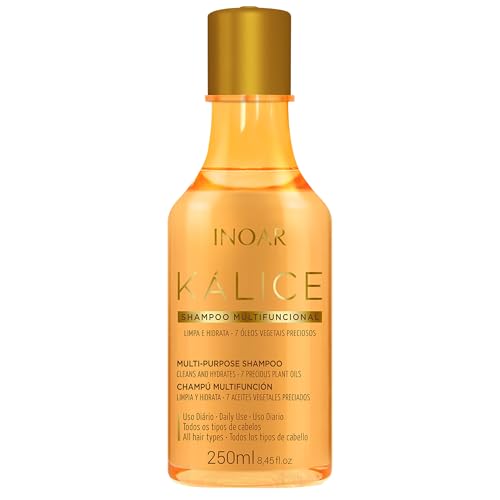INOAR K?lice Multifunctional Shampoo with Vitamin E & Botanical Oils for Moisturizing Repair, 8.45 Fl Oz