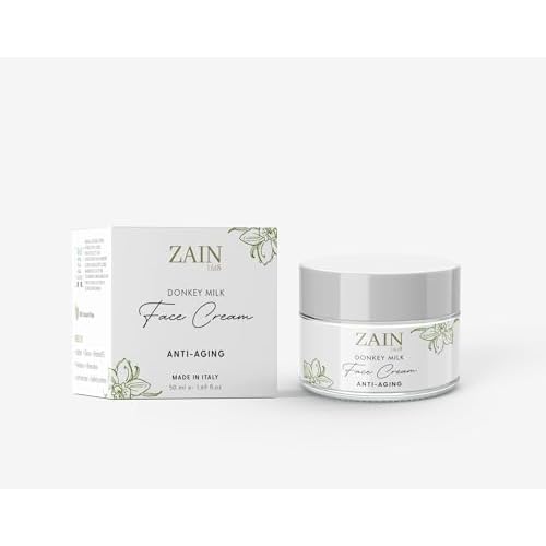 ZAIN1 Moisturizing Face Cream ? Anti-Aging with Donkey Milk, Vitamins, and Protein