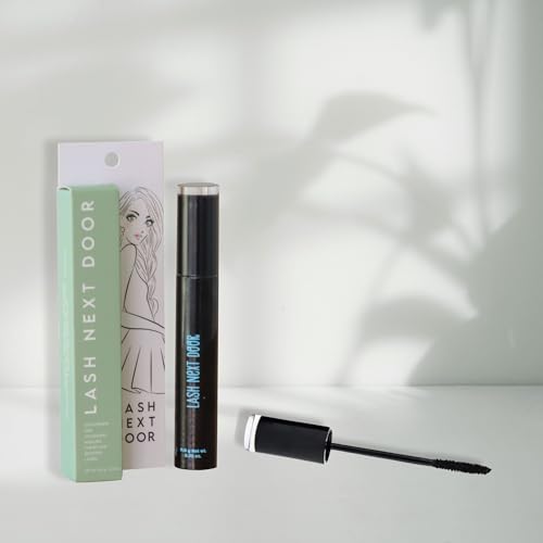 Lash Next Door Blackout Water Resistant Mascara by Brooklyn & Bailey ? Volume and Length, Smudge Proof, No Clump Eye Makeup for Women (2-Pack, 0.39 oz Each)