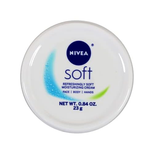 Nivea Soft Refreshingly Soft Moisturizing Cr?me, .84 Oz (2 Pack)
