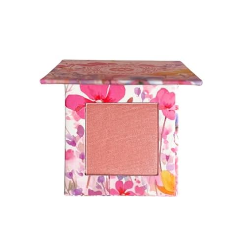 Honeybee Gardens Wildflower Blooming Blush, Vegan Pressed Powder, Natural Botanical Formula, 0.14oz (Primrose)