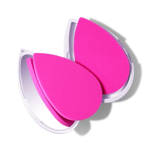 Beautyblender¢ç | Blotterazzi¢ç Original Reusable Makeup Blotting Sponge, Includes Mirrored Compact, Re-Texturize Makeup, Absorb Excess Oil and Shine