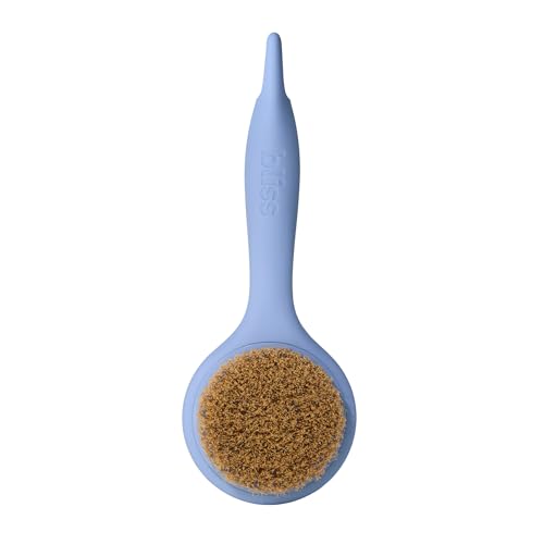 Bliss Soft Touch Back & Body Dry Brush, Non-Slip Grip to Gently Exfoliate Dry Skin and Promote Firmer Skin