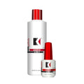 KUPA GelFinity - Soak Off Gel - Top Coat Glossy Finish (No-Wipe) Bundle 8.0 Fl Oz + 0.5 Fl Oz