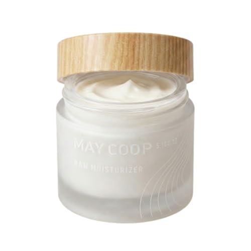 MAY COOP Raw Moisturizer Face Cream | Korean Skincare, Daily Hydrating Cream | 69% Maple Sap, Softening, Nourishing, Lightweight Gel, Vegan, Sensitive Skin, Anti-Aging