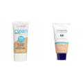 COVERGIRL Clean Matte & Smoothers Lightweight BB Creams Bundle - Oil-Free & Hydrating Formulas with SPF 21 Sun Protection, 2 Tubes (1.35 Ounce Each)