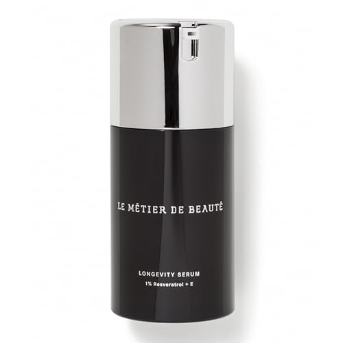 M?TIER Longevity Serum Makeup Primer, Antioxidant-Rich Base for Lasting Makeup, Anti-Aging, Resveratrol, Moisturizes, Luminous Finish (1.7 fl oz)