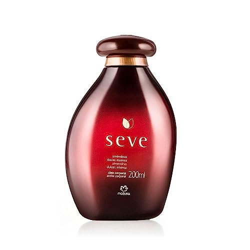 Linha Seve Natura - Oleo Corporal Amendoas Doces Intensa 200 Ml - (Natura Seve Colletion - Intense Sweet Almonds Body Oil 6.76 Fl Oz)