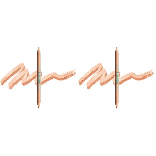 NYX PROFESSIONAL MAKEUP Wonder Pencil, Multi-Use Micro Highlighter & Concealer Stick - Warm Deep (Pack of 2)