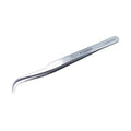 Canadian Stainless Steel 12cm Semi Curve Eyelash Tweezers M-PK14-8004