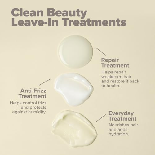 Paul Mitchell Clean Beauty Everyday Leave-In Treatment, Leave-In Conditioner, Delivers Hydration, For All Hair Types, 5.1 fl. oz