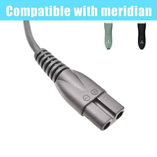Charger Cable Compatible with Meridian Grooming Electric Shaver Trimmer Replacement Charging Cable Power Cord Supply Adapter