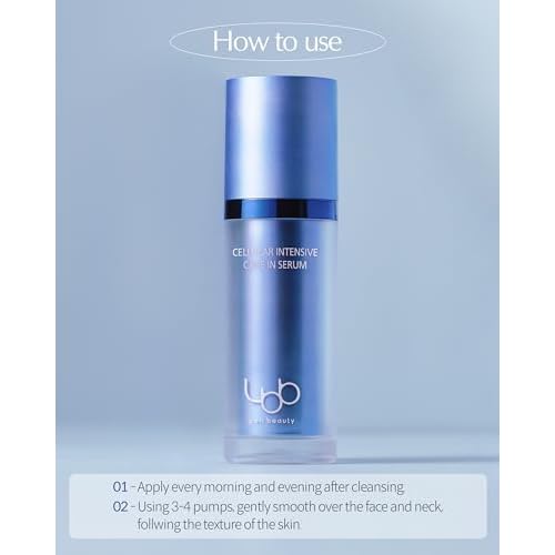 LBB Cellular Intensive Care In Serum - Vegan Antioxidant Lifting Face Serum - Improves Skin Elasticity, 24h Lasting Moisturizing - Tangerine Cellular Water, Ectoine, Peptides, 1.01 fl.oz.
