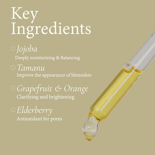 The Daily Essential Co. Jojoba Oil Facial Cleansing Oil, Makeup Remover for Sensitive, Oil Cleanser for Face, Blackhead Removal, Premium Skin care, Hydrating (Cleanser)