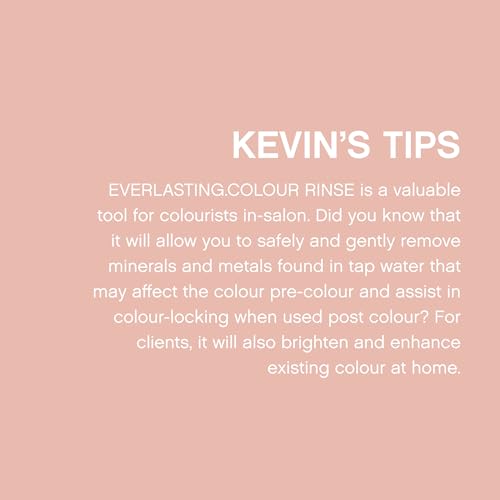 KEVIN.MURPHY EVERLASTING.COLOUR RINSE - Hair Colour Conditioner - Colour Protect Hair Care - pH Balanced Conditioner - Sulphate Free - 250 mL / 8.4 fl oz