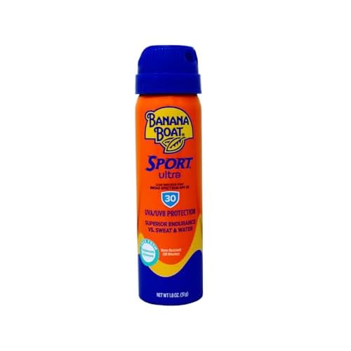 Banana Boat Ultra Sport SPF 30 Clear Spray Sunscreen 1.8oz - Pack of 4