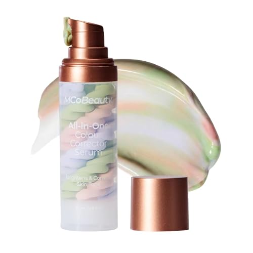 MCoBeauty - All-In-One Color Correcting Primer Makeup - Gel like Textured Serum with Niacinamide and Triple Pigment Blend - Face Make-up, Beauty Products - 30ml