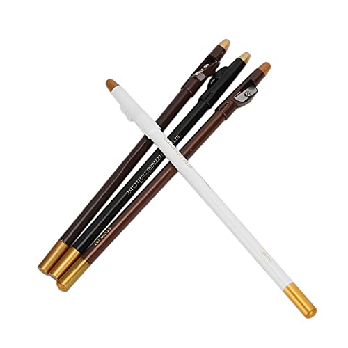 Hairline Barber Pencil, Compact Outline Beard Pencil Mineral Substance Beard Shaping Pencils for Beard Shaping for Men