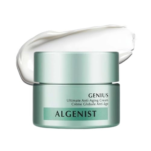 Algenist GENIUS Ultimate Anti-Aging Face Cream - Restoring Collagen Cream to Smooth, Brighten + Help Improve Skin's Radiance - Formulated with Patented Alguronic Acid and Microalgae Oil (1 oz)