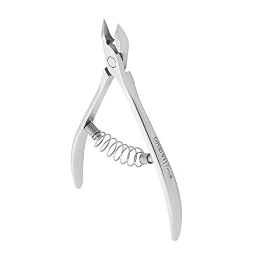 STALEKS PRO Expert 91 7mm Professional Cuticle Nippers ? Stainless Steel Skin Nippers for Manicure