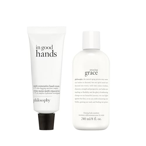 philosophy Amazing Grace Firiming Body Emulsion and Unscented Hand Cream Bundle