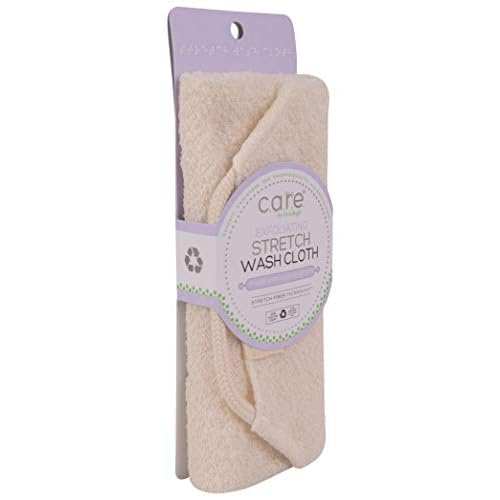 Care by Cleanlogic Exfoliating Stretch Wash Cloth (Pack of 3)