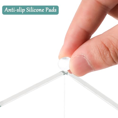 Acrylic Disposable Face Towel Holder, Clean Towels XL Box Intented for Clean Face Towels XL, Facial Towel Container Dispenser for Bathroom