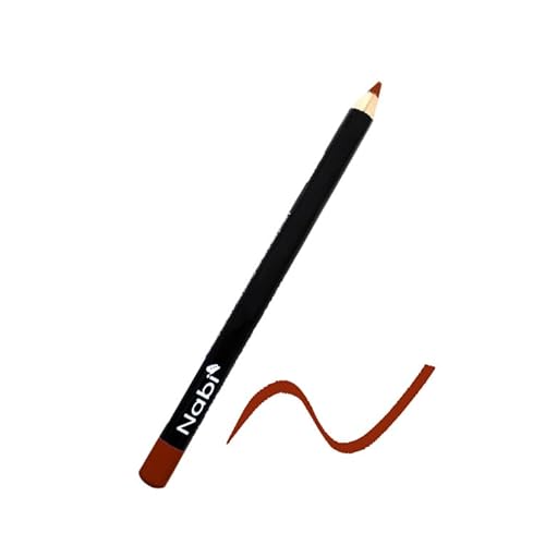 Nabi 12-Piece Brown Lip Liner Pencil Set - Assorted Brown Tones | Long-Lasting Creamy Formula | Lip Makeup Kit for Women