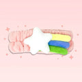 The Cr?me Shop 3D Teddy Headyband, Spa Headband for Washing Face, Skincare Headbands, Soft & Fluffy Headbands for Women, Cruelty-Free & Vegan (Shooting Star)