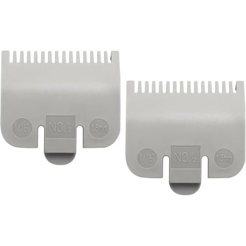Replacement for Wahl Professional Color Coded Clipper Guide Comb Attachment #1/2, 1/16", 1.5mm(2 pack)