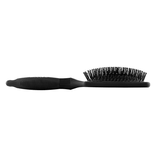 Elchim - Paddle Brush with Pneumatic Rubber Cushion and Ergonomic Handle ? Lightweight Detangling and Styling Brush