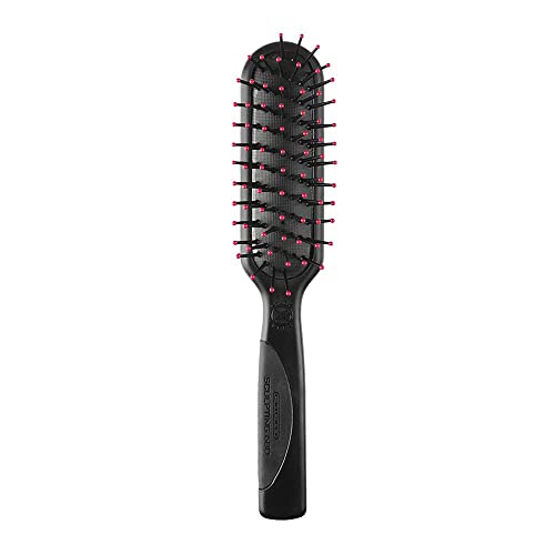 Cricket Static Free Sculpting 680 Cushion Hair Brush ? Anti-Static Nylon Bristles, Non-Snag and Scalp-Friendly Design, Padded Cushion with Non-Slip Handle for Effortless Styling on All Hair Types