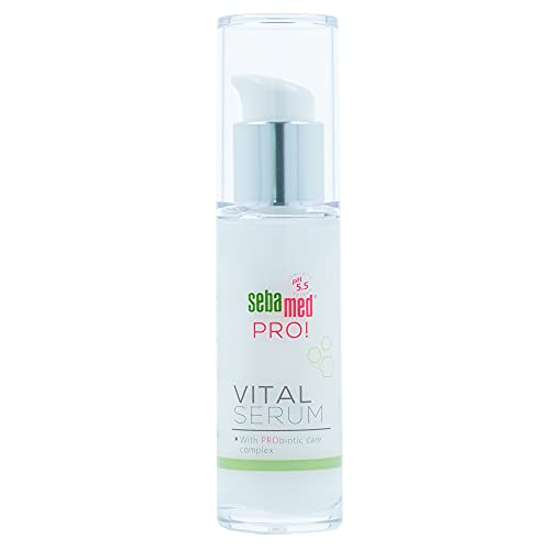 Sebamed PRO! Vital Serum - Probiotic Care Complex with Hyaluronic Acid and Bengali Coffee Leaf Extract - Prevents Wrinkle Formation and Supports Collagen Synthesis