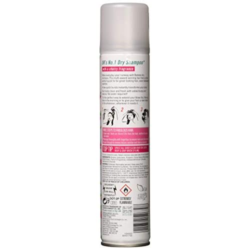 Batiste Shampoo Dry Cherry 6.73 Ounce (200ml) (6 Pack)