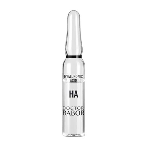 DOCTOR BABOR 10D Hyaluronic Acid Ampoule Serum Concentrate, 7-day Moisture Treatment, Plumper Fresher Complexion with Intensive Moisture, Minimize Wrinkles, Radiantly Glowing Skin