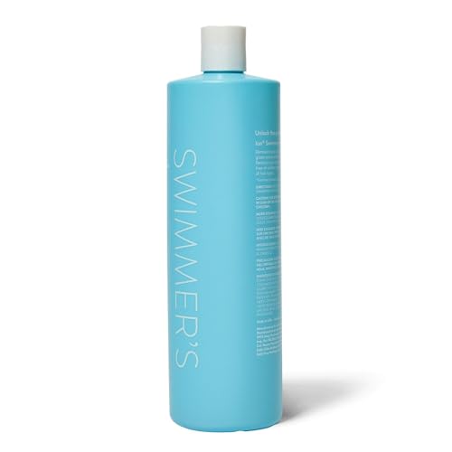 ion Swimmer's Shampoo, Removes Buildup from Chlorine and Minerals, Sulfate Free, Vegan