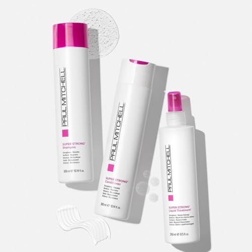 Paul Mitchell Super Strong Conditioner, Strengthens + Rebuilds, For Damaged Hair