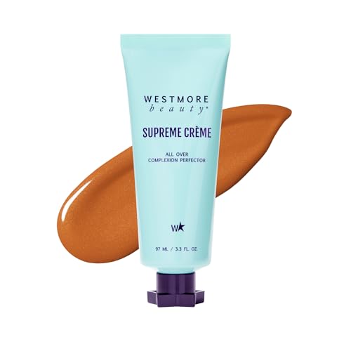 Westmore Beauty Supreme Creme All-Over Complexion Perfector ? Long-Lasting CC Cream Foundation - Waterproof & Transfer-Resistant Skin Tint - 3.3 Oz (Rich)