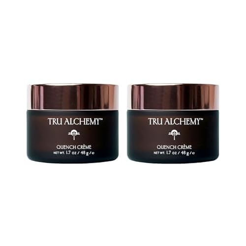 Quench Cr?me Daily Facial Moisturizer | Hyaluronic Acid, Vitamin C, & Bakuchiol (better than Retinol) | Daily Firming Skin Moisturizer Face Cream for Women | 1.7 fl oz/48 g (2-Pack)
