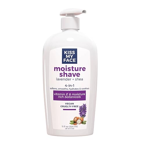 Kiss My Face Moisture Shave, Lavender & Shea 11 oz