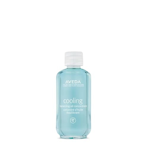 Aveda Cooling Balancing Oil Concentrate | Massage Into Sore, Achy Muscles | with Certified Organic Peppermint, Blue Chamomile | Naturally Derived* Menthol