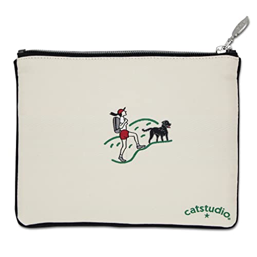 Catstudio Natural Colorado Zipper Pouch Purse | Holds Your Phone, Coins, Makeup, Dog Treats, & Tech Tools