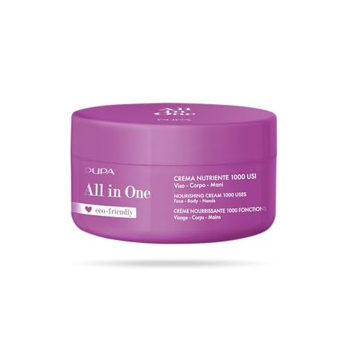Pupa Milano All in One Nourishing Cream with Avocado and Coconut Oils, Versatile Moisturizer for Dry Skin, Provides Nourishment, Can Be Used All Over Body, Dermatologically Tested, 11.8 oz