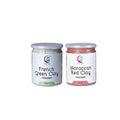 YOGI¡¯S GIFT ? Celebrating health Multi Pack | French Green Clay Powder + Moroccan Red Clay Powder for face bundle