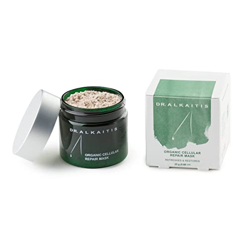 DR. ALKAITIS Organics Cellular Repair Mask - Antioxidant Rich Superfruit Complex with Maqui & Pomegranate - Skin Regeneration Formula (25g/1.05oz)