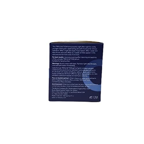 No. 7 No 7 Early Lift and Luminate Triple Action Fragrance Free Face Cream - Day and Night Bundle - 1.69 fl oz Each - Fragrance Free Day and Night Cream by No 7 - SPF 30 in Day Cream, White