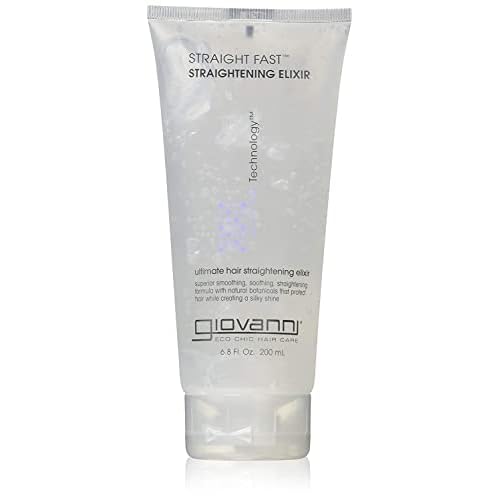 GIOVANNI- Straight Fast- Eco Chic Hair Straightening Elixir (6.8 Ounces)